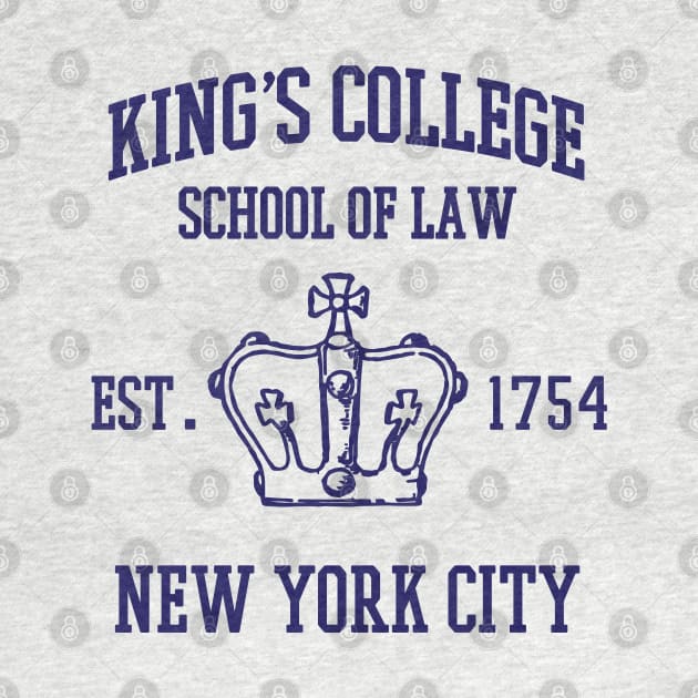 HAMILTON BROADWAY MUSICAL King's College School of Law Est. 1754 Greatest City in the World by YellowDogTees